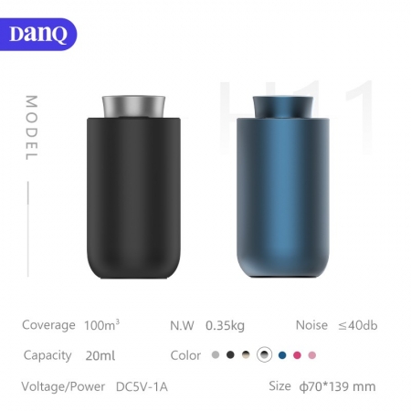 Diffuseurs de parfum pour voiture au design concis, vente en gros, 10 ml, huile essentielle, diffuseur d'huile essentielle sans eau, diffuseur de parfum